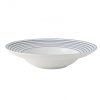 Laura Ashley BLUEPRINT - talerz do spaghetti 27,5 cm - CANDY STRIPE	